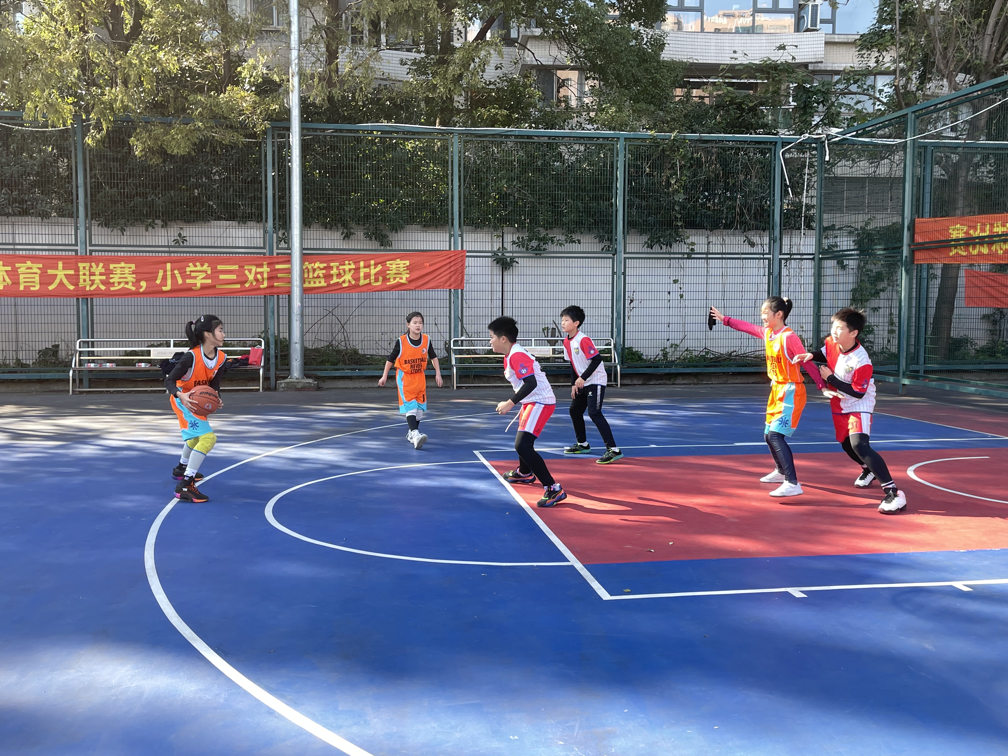 2021年黄浦区阳光体育大联赛——暨3V3篮球比赛